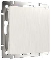 Заглушка без рамки Werkel перламутровый рифленый картинка